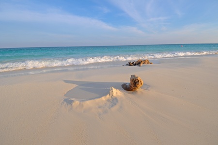 Picture of a Playa del Carmen beachの写真素材