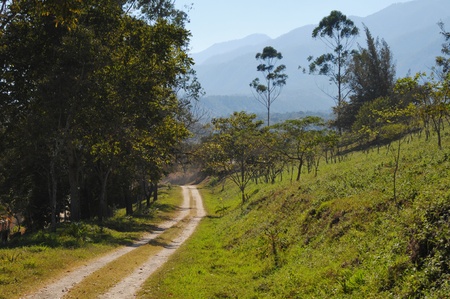 Picture of a countryside of Gracias in Hondurasのeditorial素材