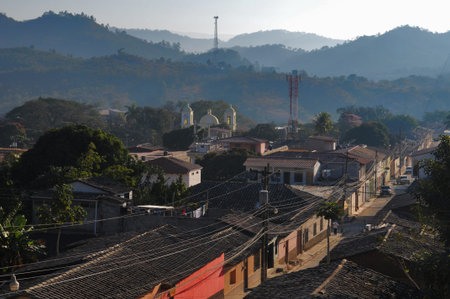 View at the city of Gracias