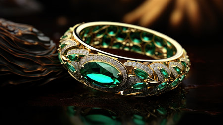 Exclusive accessories: luxurious jewelry and accessories.の素材