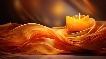 Abstraction of mixing warm shades - create a warm and cozy atmosphere.の素材