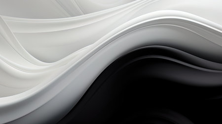 A monochrome gradient from black to white is a classic that emphasizes the severity of the design.の素材