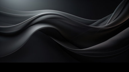 Monochrome background in deep shades of gray is an elegant solution for presentations and web desig.の素材