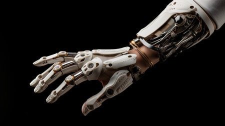 A prosthetic hand with the possibility of distinguishing compression force.の素材