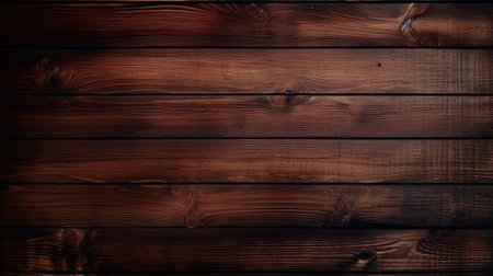 The background of dark wood, resembling natural beauty and sophistication.の素材
