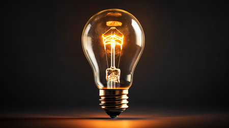 Light bulb in isolation with the texture.の素材