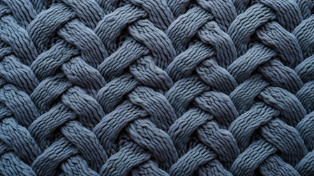 The texture of knitted wool with embossed patterns.の素材