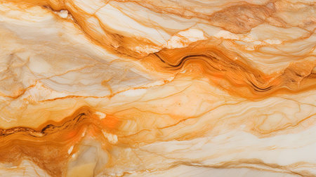 The warm texture of marble with caramel shades and soft veins.の素材