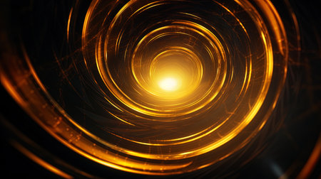Abstract lines and vortex, creating a feeling of flicker on a New Year's background.の素材