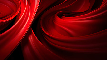 Abstract forms that create a feeling of whirlpool of passion and love.の素材