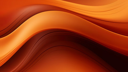 Abstract wave forms in warm shades.の素材