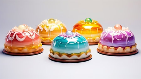 Light lines that form a harmonious ornament.の素材