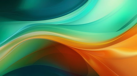 Abstract background with art style and blurry forms.の素材