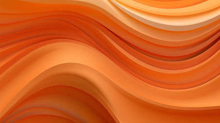 Abstract background with smooth waves and ornamental patterns.の素材