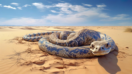 Mangust, living in extreme conditions of dry deserts and rival with snakesの素材