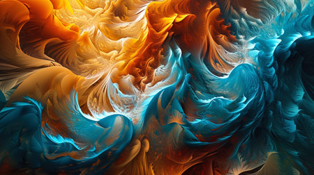 A photograph of a pattern in which the game of light emphasizes the volume and dynamism of creativity.の素材
