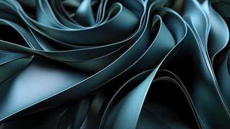 Abstract forms created by mixing dark and light shades form an interesting background.の素材