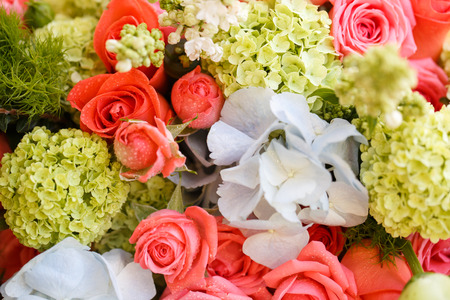 Abstract background of beautiful flowers.の写真素材