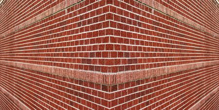 Brick wall cornerの写真素材