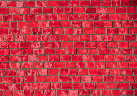 Red Tile Abstract Texture