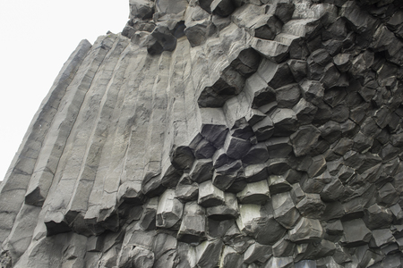 Basalt columns textureの写真素材