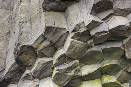 Basalt columns textureの写真素材