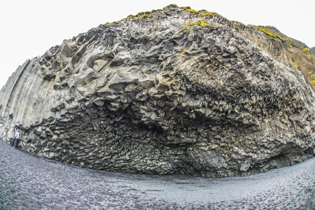 Basalt columns textureの写真素材
