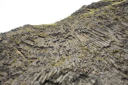 Basalt columns textureの写真素材