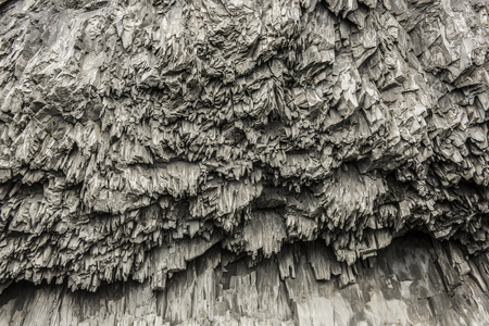 Basalt columns textureの写真素材