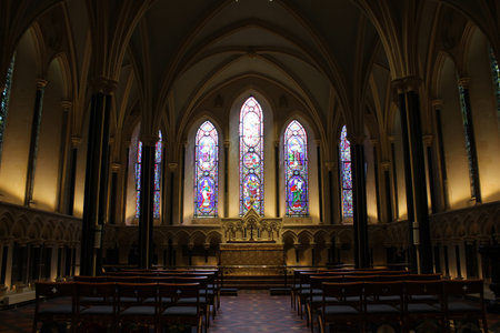 St. Patrick's Cathedral, Dublin, Irelandの写真素材