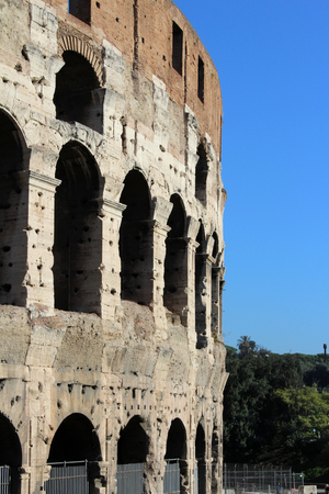 Colosseum, Coliseum, Flavio's Theater, Rome, Italyの写真素材