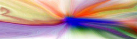 Abstract fractal patterns and shapes. Digital artwork for creative graphic design. Symmetric fractal icon on white background. Colorful illustration.の写真素材