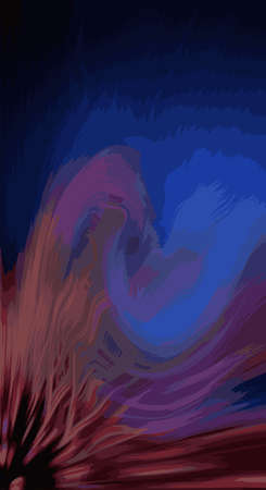 abstract background with dropsの写真素材