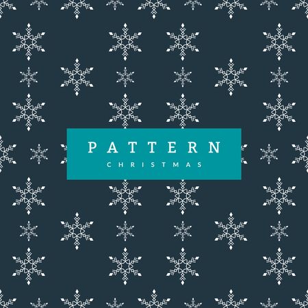 Snowflake icon. White silhouette snow flake sign, isolated on Dark blue background. Flat design. Symbol of winter, frozen, Christmas, New Year holiday.のイラスト素材