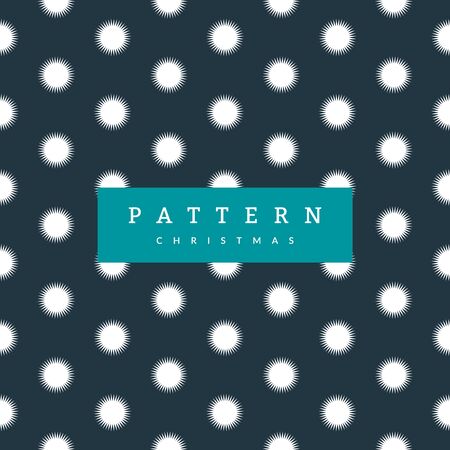 Snowflake icon. White silhouette snow flake sign, isolated on Dark blue background. Flat design. Symbol of winter, frozen, Christmas, New Year holiday.のイラスト素材