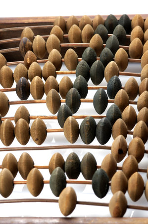 old  wood abacus 