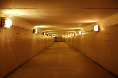 empty underground passage