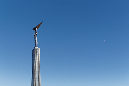 The Monument man with wings.の写真素材