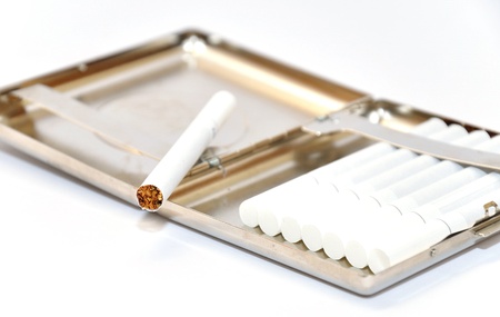 Cigarette case. の写真素材