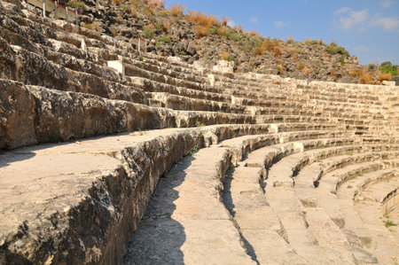 Ancient amphitheater in Beit Shean 