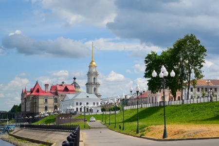 Rybinsk  View of Volzhskaya Embankmentの写真素材