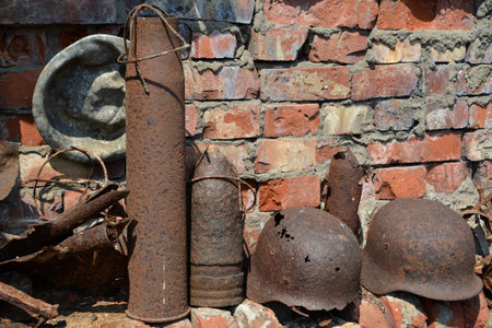 Finds of last warの写真素材