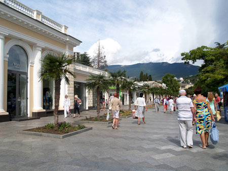 Crimea. Embankment of Yalta
のeditorial素材