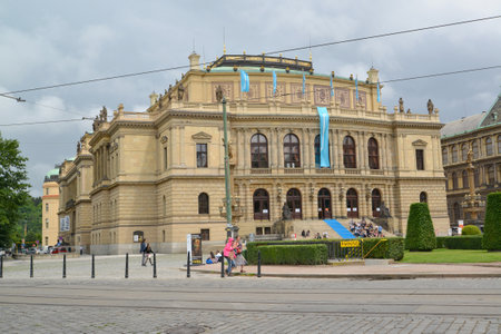 Musical theater in Prague, the Czech Republicのeditorial素材