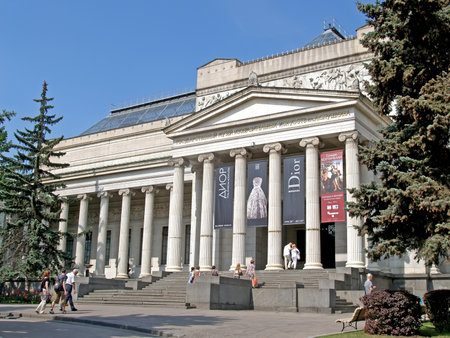 MOSCOW, RUSSIA - SEPTEMBER 04, 2011: Pushkin State Museum of Fine Artsのeditorial素材