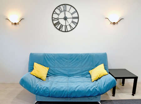 Sofa and coffee table in the living room. Interiorの写真素材