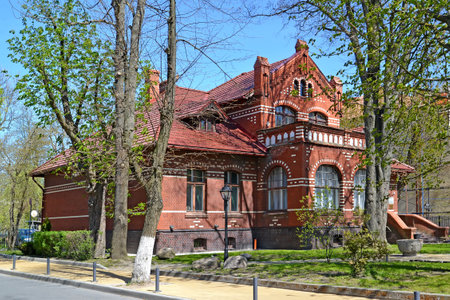 ZELENOGRADSK, RUSSIA - MAY 10, 2021: Zelenograd City Museum of Local Lore (Villa Krell). Kaliningrad regionのeditorial素材