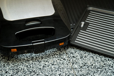 Electronic Waffle maker. Sample model for Kitchen appliance