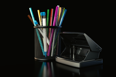 Pens and perforatorの写真素材