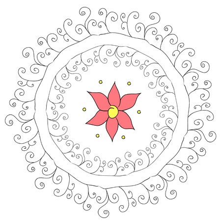 illustration of abstract patternのイラスト素材